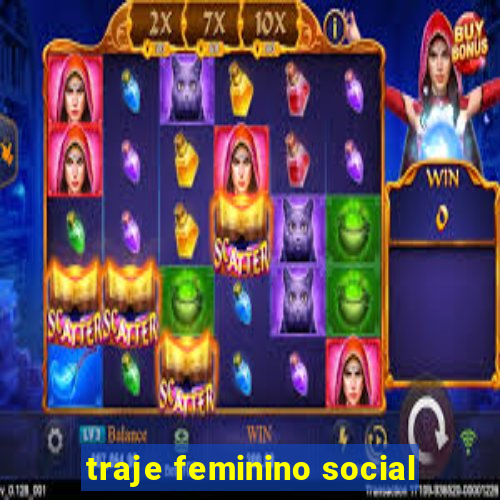 traje feminino social